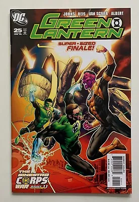 Buy Green Lantern #25A Sinestro Corps War Finale (DC 2008) VF Condition Comic • 65£