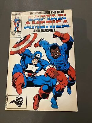 Buy Captain America #334 - 1st App Lemar Hoskins As Bucky - Marvel Comics 1987 • 8.95£