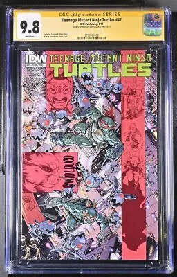 Buy Teenage Mutant Ninja Turtles #47 IDW CGC SS 9.8 NM/Mint Signed Mateus Santolouco • 120.60£