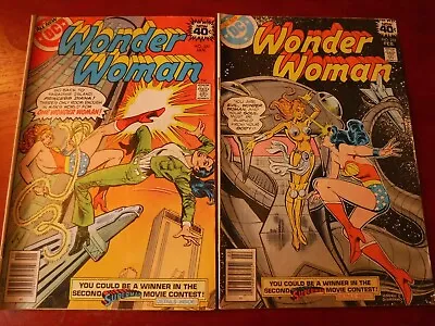 Buy Wonder Woman #251 #252 Jan Feb 1979 DC Variant Complete Original Comic Book • 12.63£
