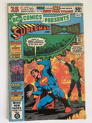 Buy Dc Comics Presents #26 3.0 Gd/vg 1980 1st Appearance Of New Teen Titans Dc • 62.32£