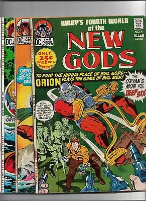 Buy The New Gods #4 #5 #6 1971-1972 Very Good-fine 5.0 4494 • 7.99£