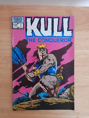 Buy KULL The Conqueror Vol 1 # 1 Marvel  Comics 1982 • 3.45£