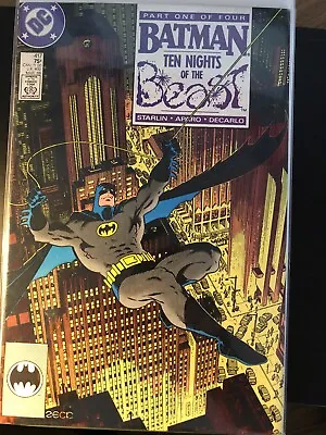 Buy Batman 417-420 - Ten Nights Of The Beast 1988- 4 Issue Set 1st Print. Exc. Cdn • 38£