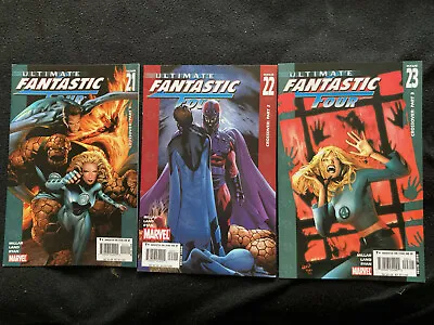 Buy Ultimate Fantastic Four 21 22 And 23 (2005) Marvel Comics 1st Marvel Zombies • 45£
