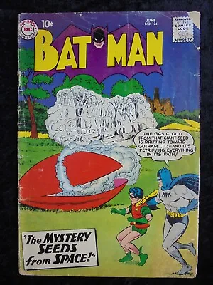 Buy Batman #124 1959 Dc Comics Silver Age 2nd Signal Man • 64.75£