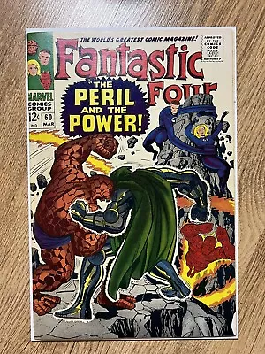 Buy Fantastic Four #60 (1967) Doctor Doom, Silver Surfer & Inhumans Appearance! FN+ • 45£