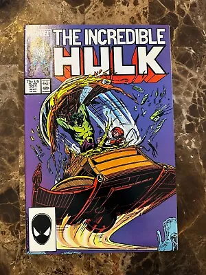 Buy Incredible Hulk #331 1987 Marvel Key 1st Intelligent Grey Hulk. Peter David • 15.76£