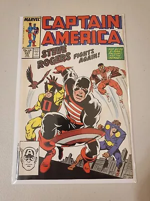 Buy Captain America #337 (1988)-1st App Of Steve Rogers As  The Captain  High Grade • 7.96£