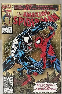 Buy Amazing Spiderman #375 Spiderman V Venom, 30th Anniversary Issue • 60£