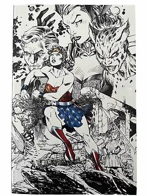 Buy Wonder Woman #750 Jim Lee Torpedo Spot Color Virgin Cover D Variant DC 2020 NM+ • 15.24£