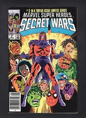 Buy Marvel Super Heroes Secret Wars #2 Vol. 1 Newsstand Marvel Comics '84 VF • 14.39£