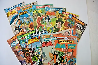 Buy Brave & The Bold Bronze-age Comics #122 - 170 Joblot Of 11 Issues • 24£