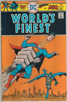 Buy World's Finest Comics 235  Superman & Batman  Fine 1976 DC Comic • 3.18£