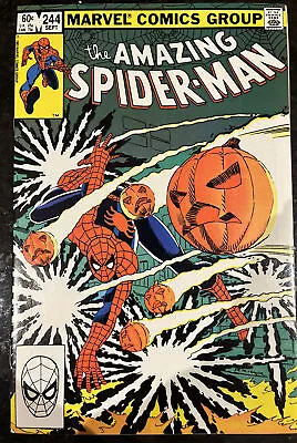 Buy AMAZING SPIDER-MAN #244 SEPTEMBER 1983 HOBGOBLIN  BRONZE AGE MARVEL High Grade • 14£