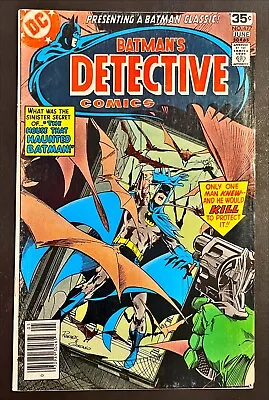 Buy Detective Comics #477 - 1st Cameo Of 3rd Clayface (Preston Payne) • 6.40£