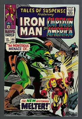 Buy Marvel Comics Tales Of Suspense 89 VFN 8.0  Captain America Avengers 1967 • 39.99£