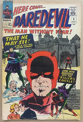 Buy Daredevil #9, Classic Silver Age 1965, Great Cover Art!! • 40£