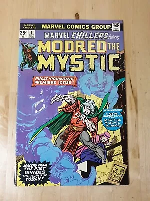 Buy Marvel Chillers #1 Marvel Comics 1975 1st App Mordred The Mystic Key Issue • 15.99£