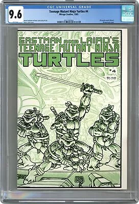 Buy Teenage Mutant Ninja Turtles #4 Eastman 1st Printing CGC 9.6 1985 3722787003 • 367.63£