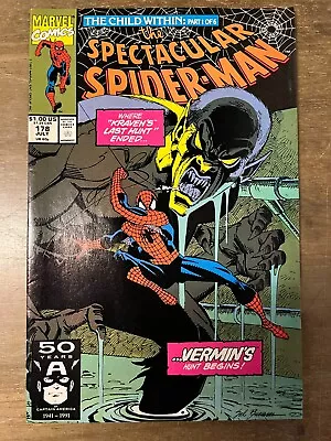 Buy The Spectacular Spider-Man 178, 1991 • 2.38£