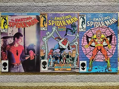 Buy Amazing Spider-Man #262, #263 & #264. Nice Flat Comics. • 7.75£