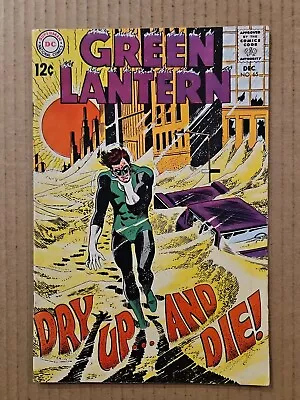 Buy Green Lantern #65 Dry Up And Die DC 1968 VG/FN • 7.99£
