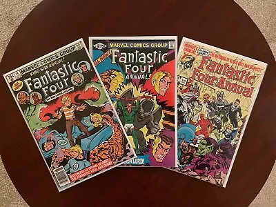 Buy Fantastic Four Annual #14 #16 & #18 (Marvel 1979-84) George Perez Steve Ditko • 12.86£