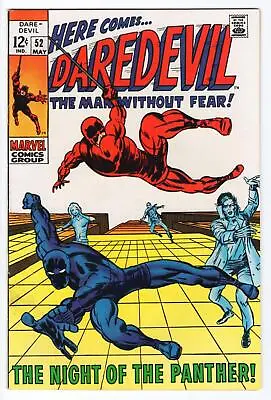 Buy Daredevil #52 (1964) Barry Windsor-Smith Black Panther 1969 Raw Unrestored • 31.97£