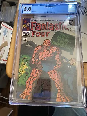 Buy Fantastic Four #51, CGC 5.0 VG/FN, 1st Appearance Negative Zone • 130.62£