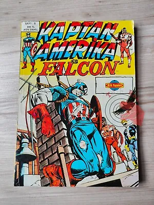 Buy Captain America #8 1988 Turkey Turkish Comic 183 184 185 186 Falcon Nomad • 39.42£