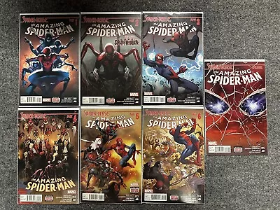 Buy Amazing Spider-Man #9-#15 VF 1st Spider Punk, Spider-Verse Part 1-6(Marvel 2015) • 54.55£