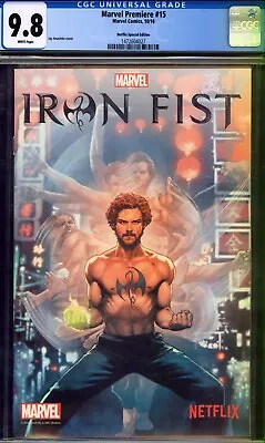Buy Marvel Premiere 15 CGC 9.8 Iron Fist Anacleto Netflix Variant Marvel Comics • 95.32£