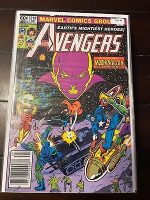 Buy The Avengers 219 Newsstand High Grade 7.5 Marvel Comic Book D65-41 • 7.92£