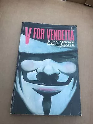 Buy V For Vendetta 1990 1st British Print DC / Alan Moore • 34.99£
