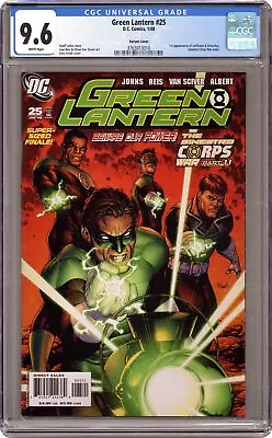 Buy Green Lantern #25B Frank 1:10 Variant CGC 9.6 2008 3763013010 • 183.89£