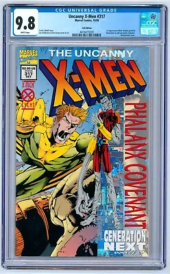 Buy Uncanny X-Men #317 CGC 9.8 (1994) - Foil Edition - Wraparound Cover • 55.56£