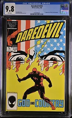 Buy Daredevil #232 CGC 9.8  Frank Miller - 1st Appearance Of Nuke • 103.26£
