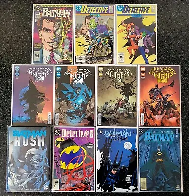 Buy Collectable Comic Run Box Bundle Mixed Job Lot X11 Batman Detective Hush TPB  • 7£