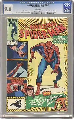 Buy Amazing Spider-Man #259 CGC 9.6 1984 0003358035 • 55.97£