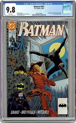 Buy Batman #457D CGC 9.8 1990 3961518007 Tim Drake Becomes Robin • 138.36£