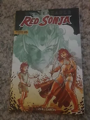 Buy Unbreakable Red Sonja #5 Variant Dynamite • 4.99£