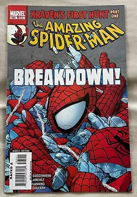 Buy The Amazing Spider-man # 565 Breakdown ! Kraven’s  First Hunt Part One Near Mint • 2.50£