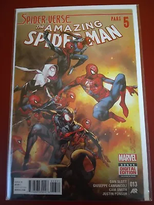Buy Amazing Spider-Man #13 - Spider-Verse Part 5 - Marvel 2015 - VF 7.5 • 11.87£