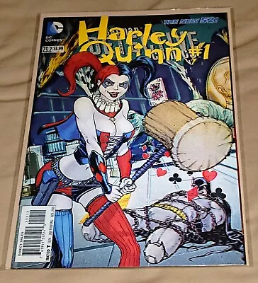 Buy Harley Quinn #1 (Batman Detective Comics #23.2) 3D Lenticular DC Comics 2013 NM • 8.95£