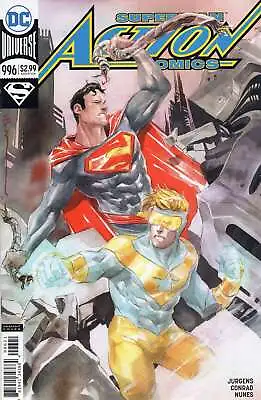 Buy Action Comics #996A VF/NM; DC | Superman Booster Gold Dustin Nguyen - We Combine • 3.01£