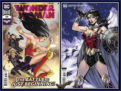 Buy Wonder Woman #759 (2020) 1st Liar Liar Jim Lee Variant + Rglr Set Dc Comics Nm • 10.39£