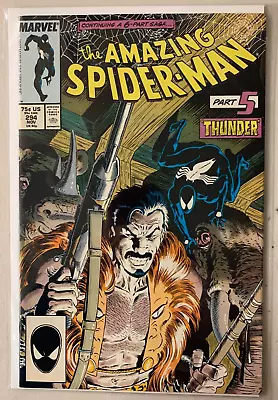 Buy Amazing Spider-Man #294 Direct Marvel (7.0 FN/VF) Kraven The Hunter (1987) • 15.81£
