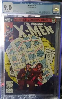 Buy Uncanny X-men Days Of Future Past #141 Cgc 9.0 White Pages *just Graded* • 142.31£