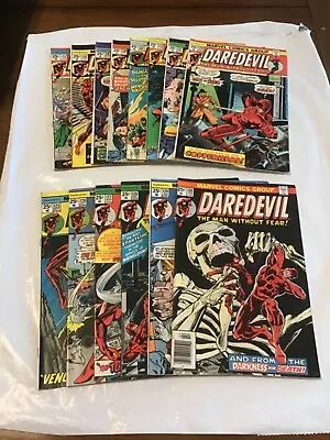 Buy Lot Of (14) Marvel Comics Daredevil #117-130 High Grade • 172.75£